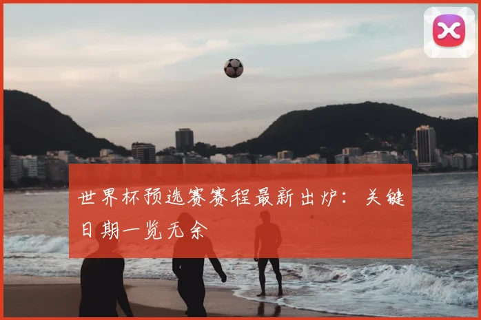 世界杯预选赛赛程最新出炉：关键日期一览无余