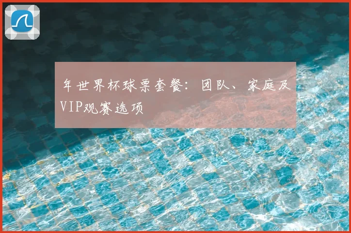 年世界杯球票套餐:团队、家庭及VIP观赛选项